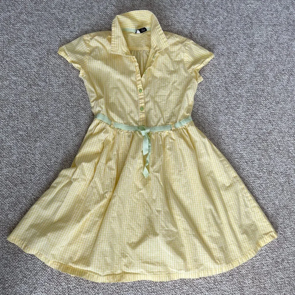 Gap Girl's Fit & Flare Dress Cotton Girls L(10)
